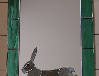 Running Hare Mirror (small)