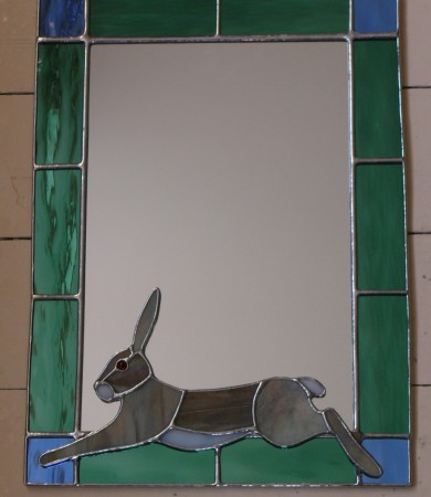Running Hare Mirror (small)