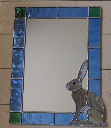 Sitting Hare Mirror