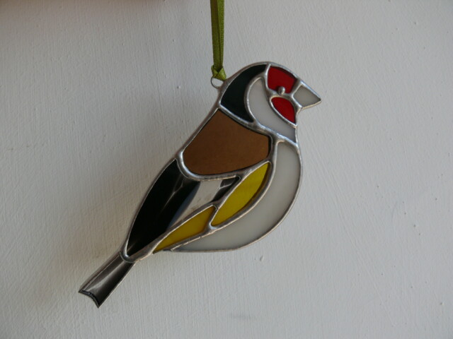 Goldfinch hanging decoration