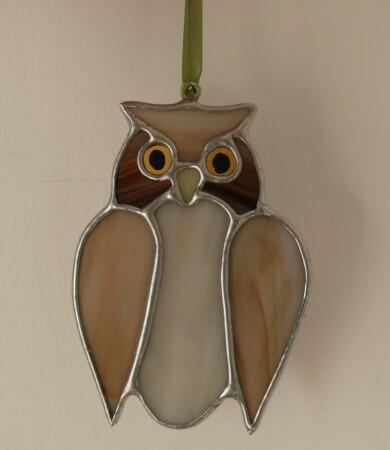 Owl hanging decoration