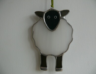 Sheep hanger White