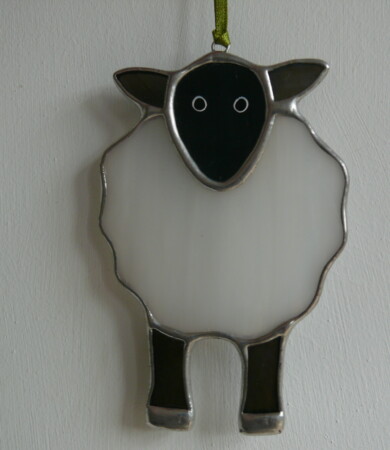 Sheep hanger White