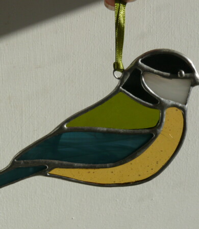 Great Tit hanging decoration