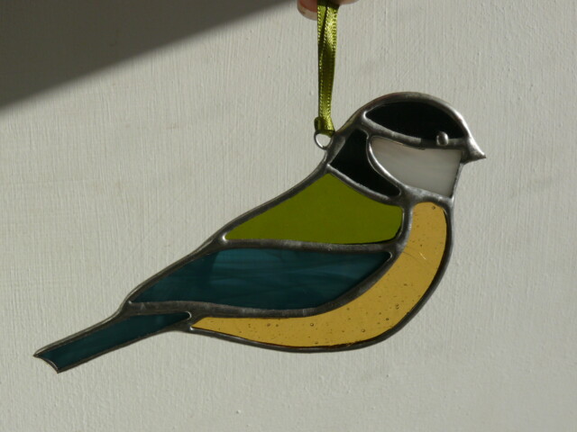 Great Tit hanging decoration